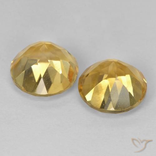 Shop natural 3.89ct ゴールド シトリン gems, ラウンド, from ブラジル at GemSelect. In stock, global shipping!