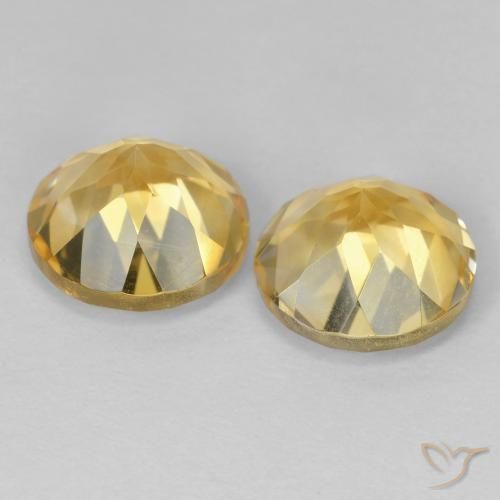 Shop natural 3.71ct ゴールド シトリン gems, ラウンド, from ブラジル at GemSelect. In stock, global shipping!