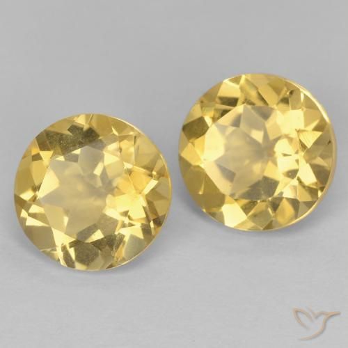Shop natural 3.71ct ゴールド シトリン gems, ラウンド, from ブラジル at GemSelect. In stock, global shipping!