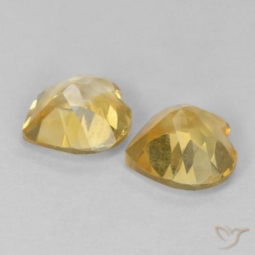 Shop natural 1.33ct ゴールド シトリン gems, 心臓, from ブラジル at GemSelect. In stock, global shipping!