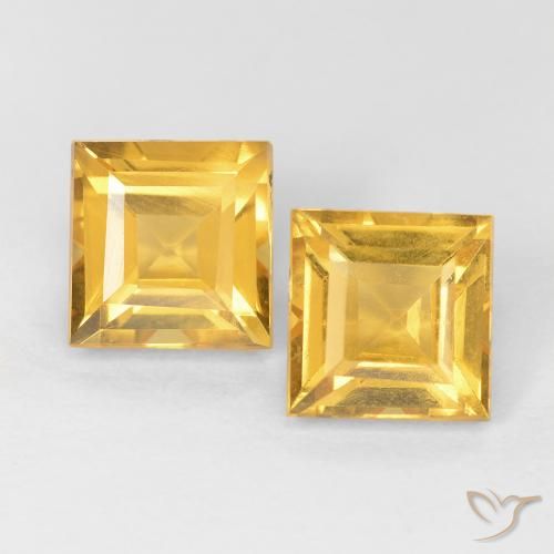 Shop natural 2.20ct 明るいゴールド シトリン gems, 四角形, from ブラジル at GemSelect. In stock, global shipping!