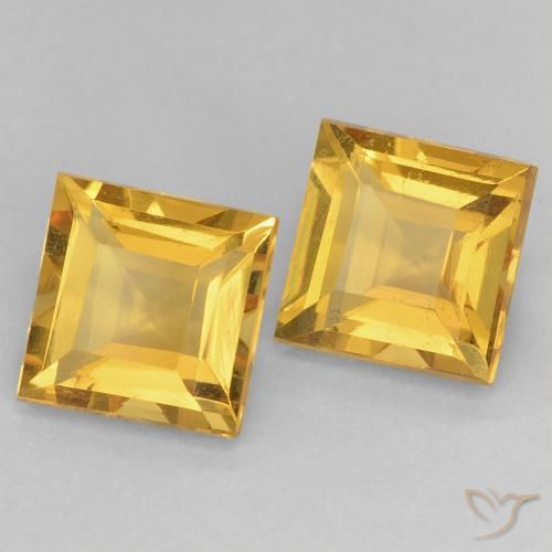 Shop natural 2.13ct ゴールドオレンジ シトリン gems, 四角形, from ブラジル at GemSelect. In stock, global shipping!