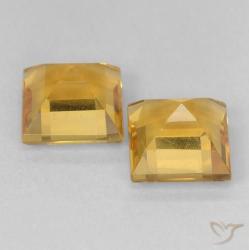 Shop natural 2.22ct ミディアムゴールデン シトリン gems, 四角形, from ブラジル at GemSelect. In stock, global shipping!
