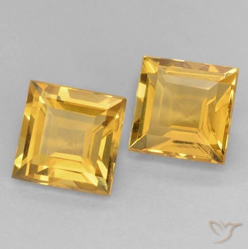 Shop natural 2.28ct ミディアムゴールデン シトリン gems, 四角形, from ブラジル at GemSelect. In stock, global shipping!
