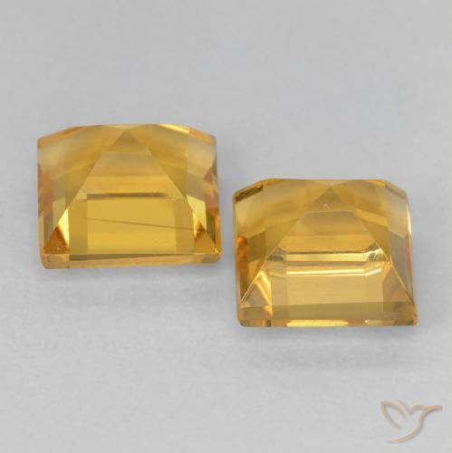 Shop natural 2.28ct ミディアムゴールデン シトリン gems, 四角形, from ブラジル at GemSelect. In stock, global shipping!