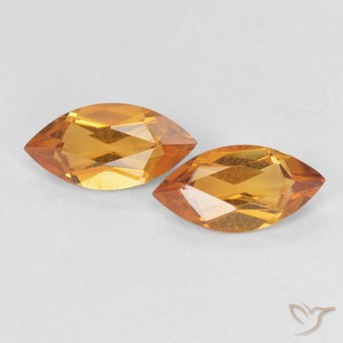 Shop natural 0.98ct ミディアムオレンジ シトリン gems, マーキーズ, from ブラジル at GemSelect. In stock, global shipping!
