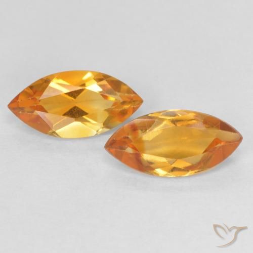 Shop natural 0.97ct オレンジゴールド シトリン gems, マーキーズ, from ブラジル at GemSelect. In stock, global shipping!