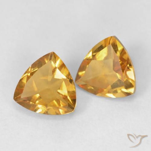 Shop natural 1.33ct ダークゴールデン シトリン gems, トリリオン, from ブラジル at GemSelect. In stock, global shipping!