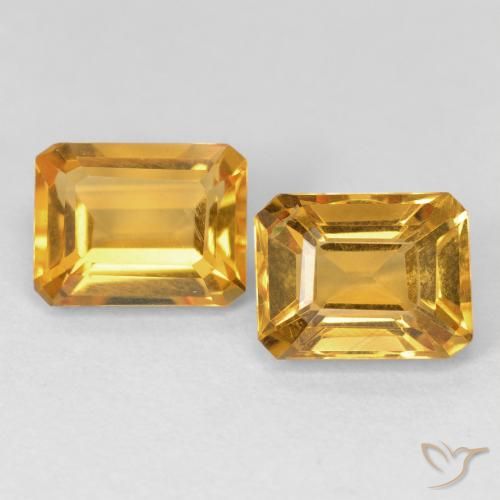 Shop natural 3.22ct ゴールド シトリン gems, 八角形 / エメラルドカット, from ブラジル at GemSelect. In stock, global shipping!