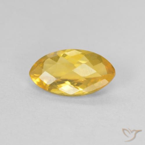 0.84ct 天然 ゴールド シトリン, マーキーズ, VS