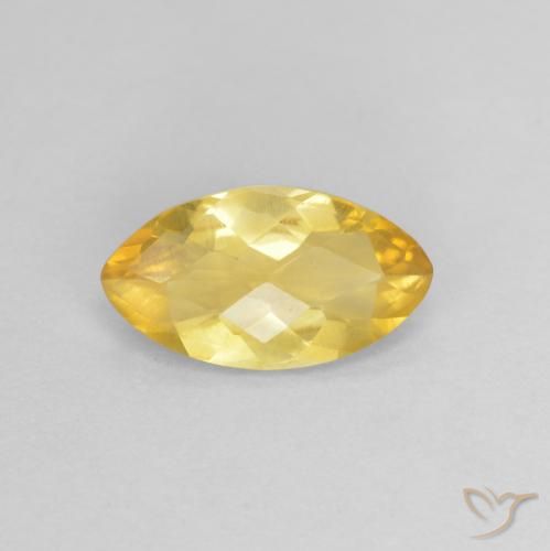 0.84ct 天然 ゴールド シトリン, マーキーズ, VS