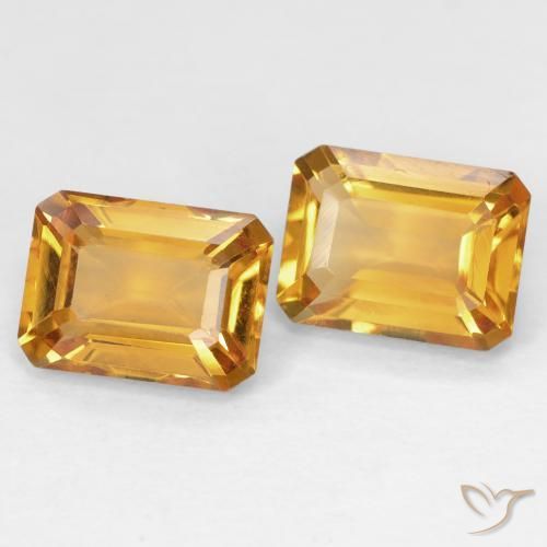 Shop natural 3.03ct オレンジゴールド シトリン gems, 八角形 / エメラルドカット, from ブラジル at GemSelect. In stock, global shipping!