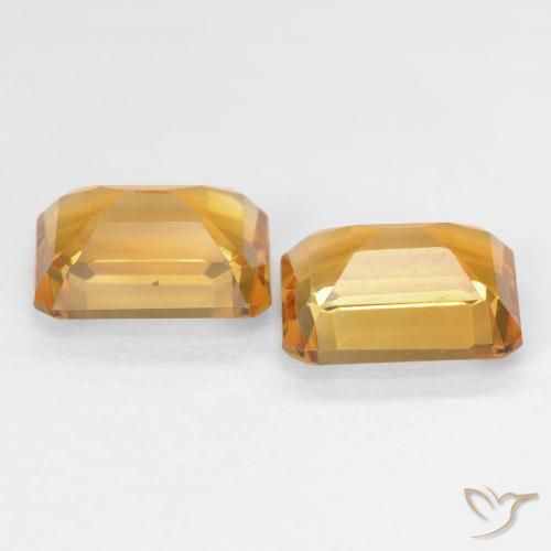 Shop natural 3.03ct オレンジゴールド シトリン gems, 八角形 / エメラルドカット, from ブラジル at GemSelect. In stock, global shipping!