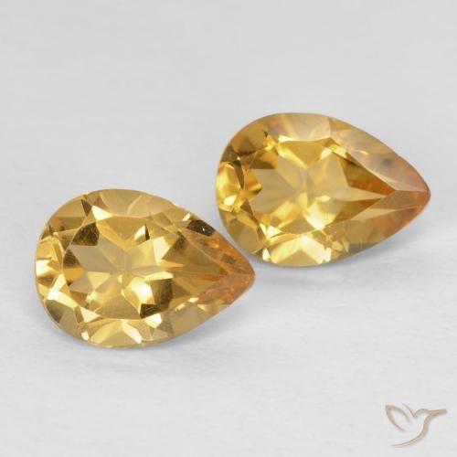 Shop natural 1.27ct ゴールド シトリン gems, 洋梨の形, from ブラジル at GemSelect. In stock, global shipping!