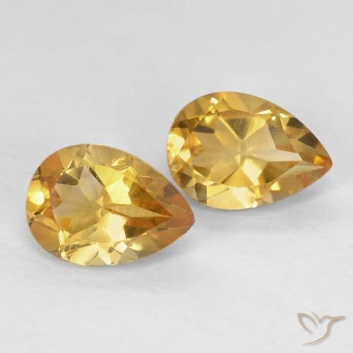 Shop natural 1.41ct ゴールド シトリン gems, 洋梨の形, from ブラジル at GemSelect. In stock, global shipping!