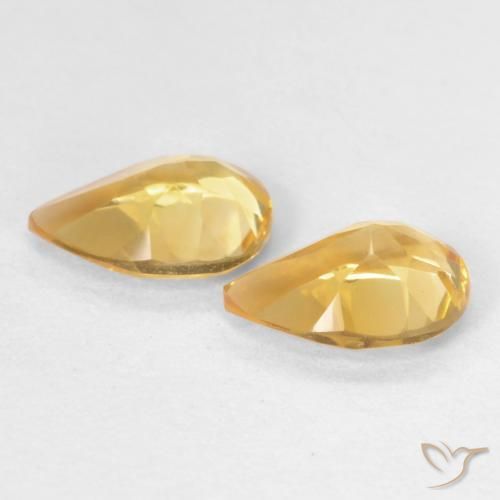 Shop natural 1.11ct オレンジゴールド シトリン gems, 洋梨の形, from ブラジル at GemSelect. In stock, global shipping!