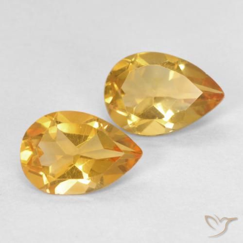 Shop natural 1.14ct オレンジゴールド シトリン gems, 洋梨の形, from ブラジル at GemSelect. In stock, global shipping!