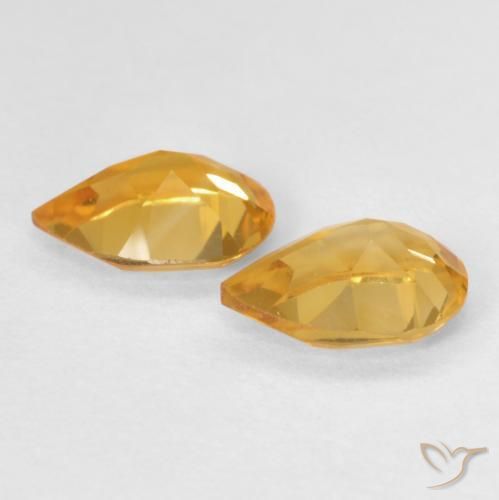 Shop natural 1.14ct オレンジゴールド シトリン gems, 洋梨の形, from ブラジル at GemSelect. In stock, global shipping!