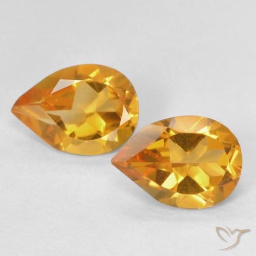 Shop natural 1.21ct ミディアムオレンジ シトリン gems, 洋梨の形, from ブラジル at GemSelect. In stock, global shipping!