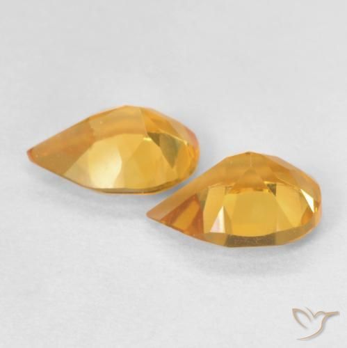 Shop natural 1.21ct ミディアムオレンジ シトリン gems, 洋梨の形, from ブラジル at GemSelect. In stock, global shipping!