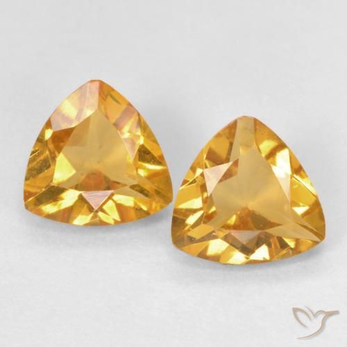 Shop natural 1.25ct オレンジゴールド シトリン gems, トリリオン, from ブラジル at GemSelect. In stock, global shipping!