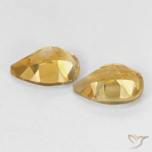 Shop natural 1.40ct オレンジゴールド シトリン gems, 洋梨の形, from ブラジル at GemSelect. In stock, global shipping!