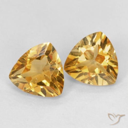 Shop natural 1.45ct ゴールド シトリン gems, トリリオン, from ブラジル at GemSelect. In stock, global shipping!