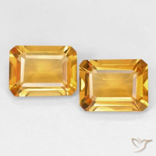 Shop natural 2.82ct オレンジゴールド シトリン gems, 八角形 / エメラルドカット, from ブラジル at GemSelect. In stock, global shipping!