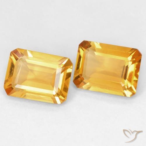 Shop natural 2.82ct オレンジゴールド シトリン gems, 八角形 / エメラルドカット, from ブラジル at GemSelect. In stock, global shipping!