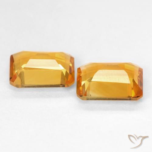 Shop natural 2.82ct オレンジゴールド シトリン gems, 八角形 / エメラルドカット, from ブラジル at GemSelect. In stock, global shipping!