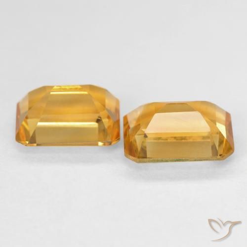 Shop natural 2.96ct オレンジゴールド シトリン gems, 八角形 / エメラルドカット, from ブラジル at GemSelect. In stock, global shipping!