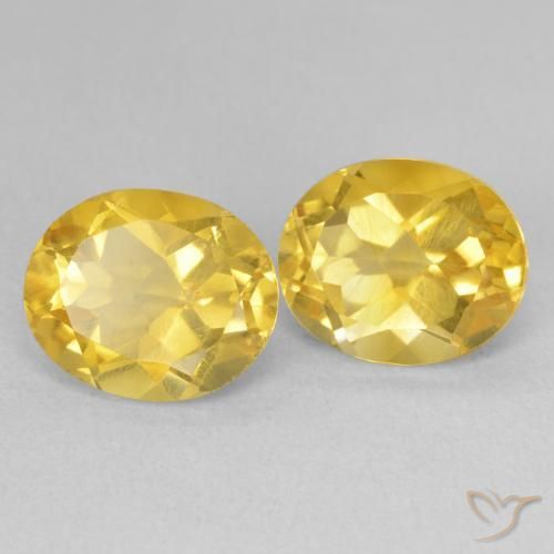 Shop natural 6.90ct ミディアムゴールデン シトリン gems, 楕円形, from ブラジル at GemSelect. In stock, global shipping!