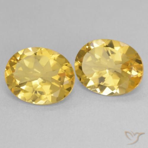 Shop natural 6.41ct ゴールドオレンジ シトリン gems, 楕円形, from ブラジル at GemSelect. In stock, global shipping!