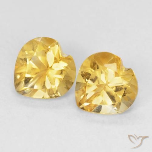 Shop natural 1.41ct ゴールドオレンジ シトリン gems, 心臓, from ブラジル at GemSelect. In stock, global shipping!