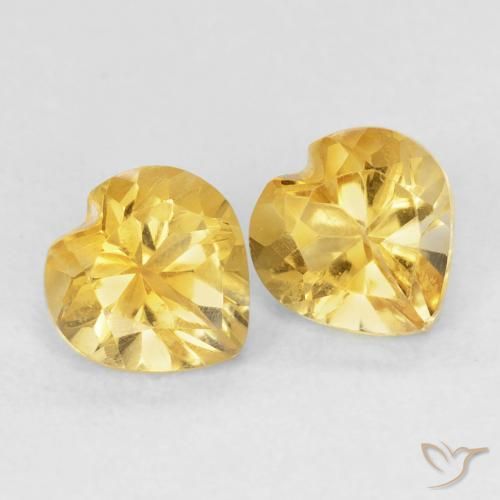 Shop natural 1.41ct ゴールドオレンジ シトリン gems, 心臓, from ブラジル at GemSelect. In stock, global shipping!