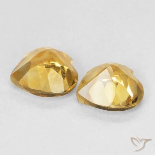 Shop natural 1.34ct ゴールド シトリン gems, 心臓, from ブラジル at GemSelect. In stock, global shipping!