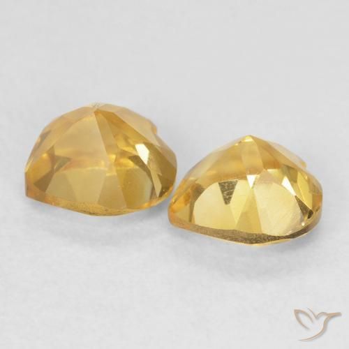 Shop natural 1.55ct ゴールド シトリン gems, 心臓, from ブラジル at GemSelect. In stock, global shipping!