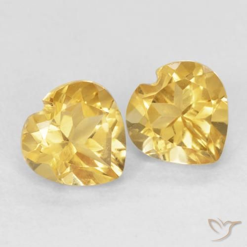 Shop natural 1.58ct ゴールドオレンジ シトリン gems, 心臓, from ブラジル at GemSelect. In stock, global shipping!