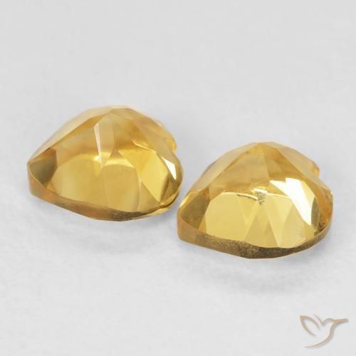 Shop natural 1.58ct ゴールドオレンジ シトリン gems, 心臓, from ブラジル at GemSelect. In stock, global shipping!
