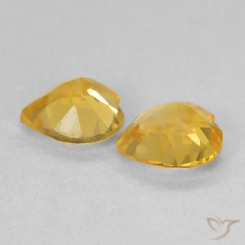 Shop natural 1.25ct ミディアムゴールデン シトリン gems, 心臓, from ブラジル at GemSelect. In stock, global shipping!