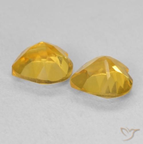 Shop natural 1.41ct ゴールド シトリン gems, 心臓, from ブラジル at GemSelect. In stock, global shipping!