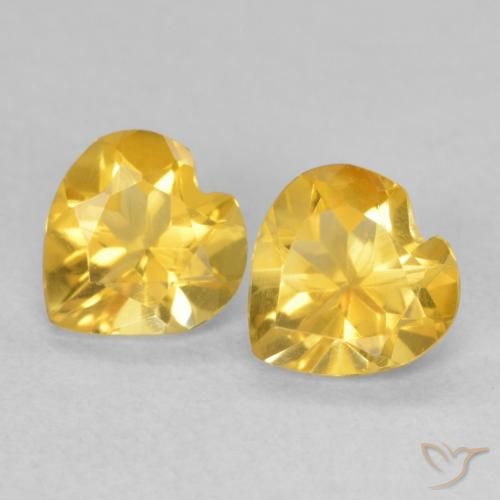 Shop natural 1.28ct ゴールドオレンジ シトリン gems, 心臓, from ブラジル at GemSelect. In stock, global shipping!