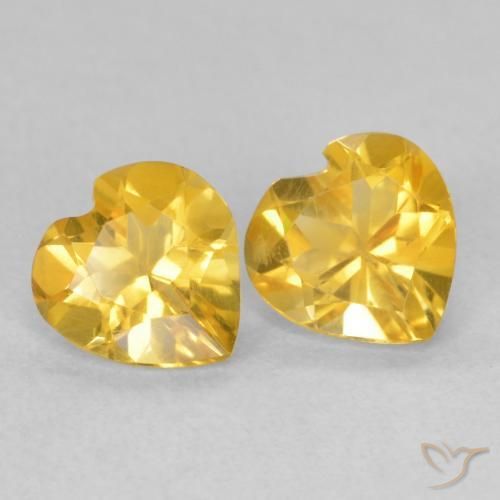 Shop natural 1.28ct ゴールドオレンジ シトリン gems, 心臓, from ブラジル at GemSelect. In stock, global shipping!