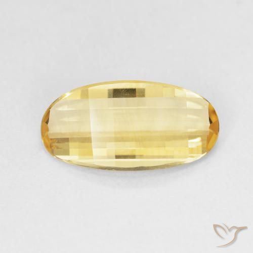 2.31ct 天然 ゴールド シトリン, 楕円形, VVS-VS