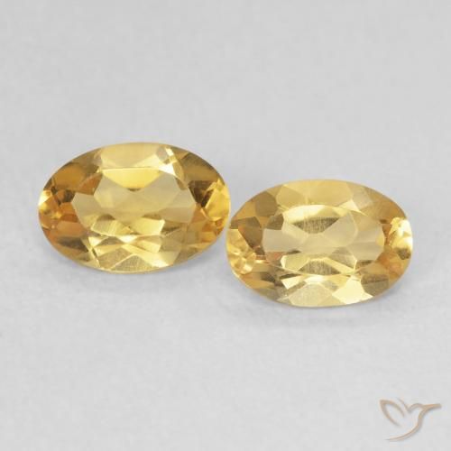 Shop natural 0.74ct ライトゴールド シトリン gems, 楕円形, from ブラジル at GemSelect. In stock, global shipping!