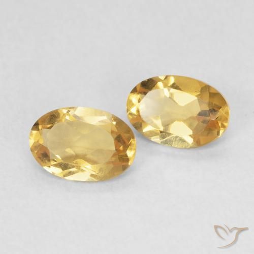 Shop natural 0.69ct ゴールド シトリン gems, 楕円形, from ブラジル at GemSelect. In stock, global shipping!