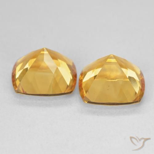 Shop natural 7.37ct 濃いゴールデンオレンジ シトリン gems, クッション, from ブラジル at GemSelect. In stock, global shipping!