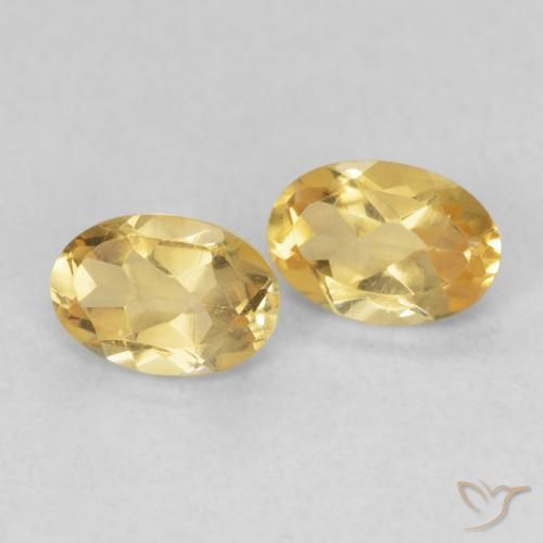 Shop natural 0.84ct ミディアムゴールド シトリン gems, 楕円形, from ブラジル at GemSelect. In stock, global shipping!