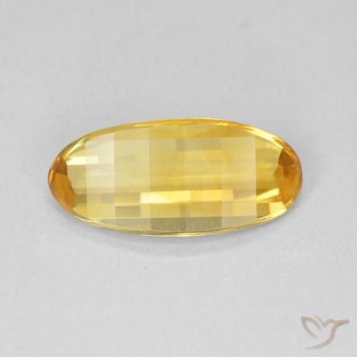 1.94ct 天然 ゴールドオレンジ シトリン, 楕円形, VVS