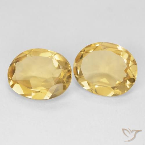 Shop natural 6.64ct ミディアムゴールド シトリン gems, 楕円形, from ブラジル at GemSelect. In stock, global shipping!
